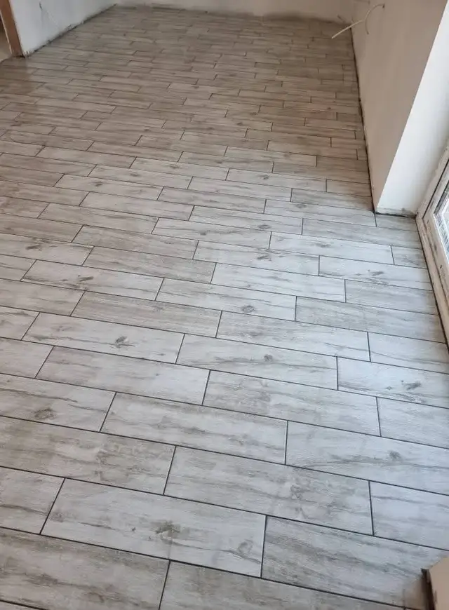 Floor tiling in Swansea: pattern